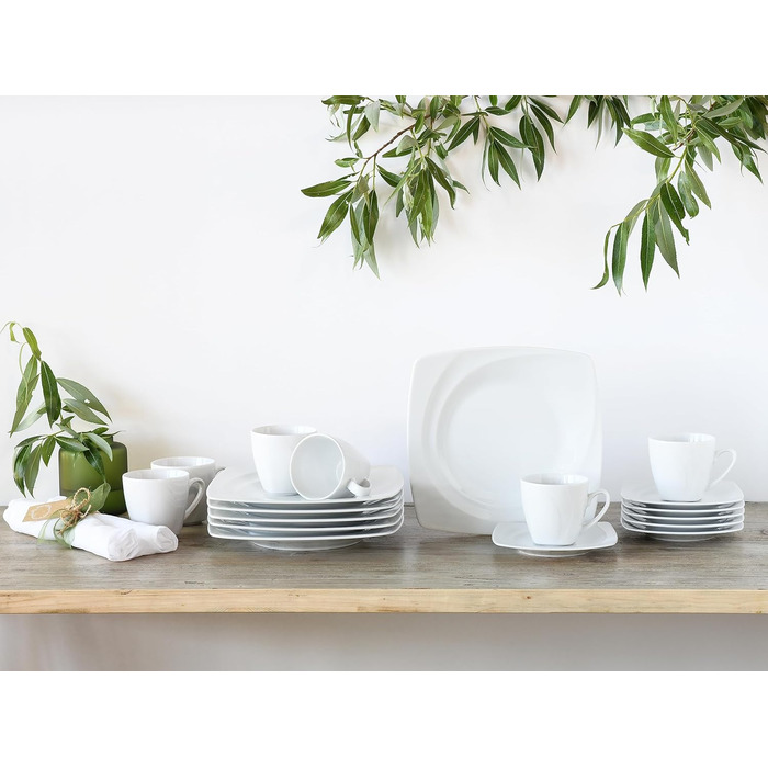 Набір посуду на 6 персон, 18 предметів, рельєфний Celebration Creatable