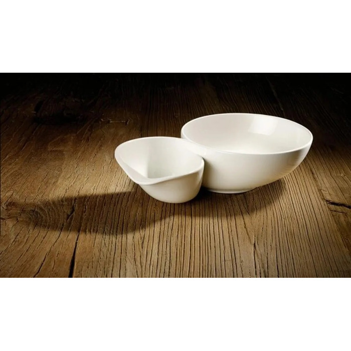 Супница двойная 27,5 x 17,3 x 6,8 см, набор 2 предмета, белые Soup Passion Villeroy & Boch