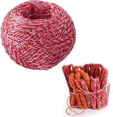 Нитка кухонна 60 м для ковбасок, біло-червона Westmark