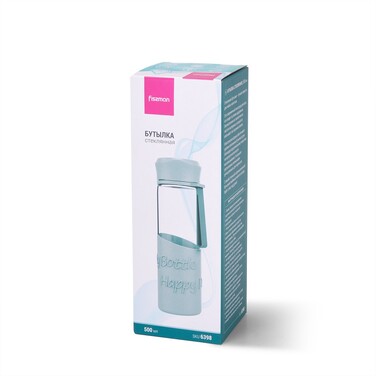 Бутылка стеклянная Fissman 500 мл (6398)