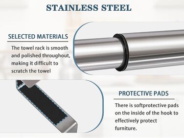 Тримач для рушників 25-40 см LANANUVO