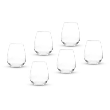 GIPFEL Набір келихів NUOVO 6шт., обєм 400мл. Матеріал: кришталеве скло 2109 GIPFEL