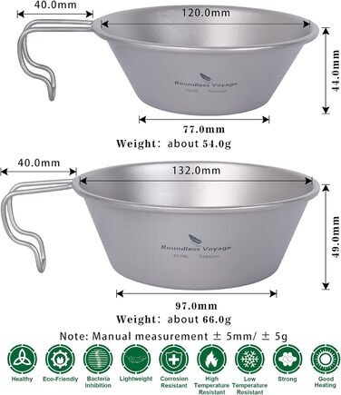 Чашка для туристів з ручкою Boundless Voyage