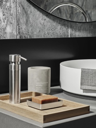 Дозатор для рідкого мила з настінним тримачем 100 мл Nexio Blomus