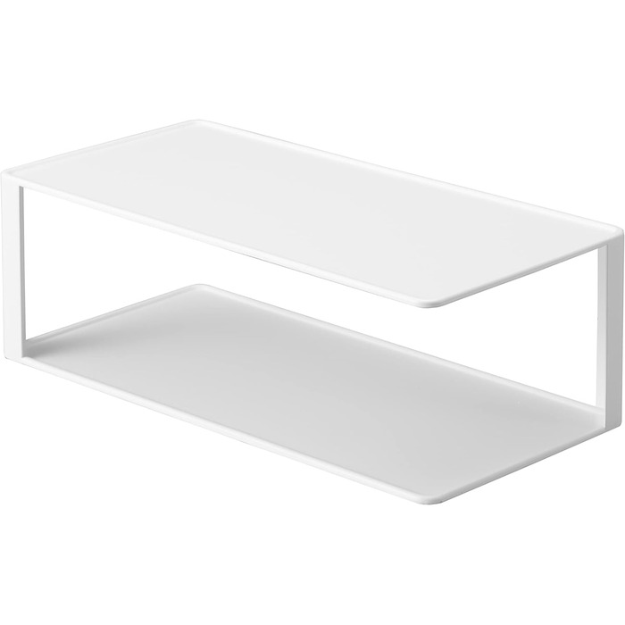 Прямокутна підставка для посуду біла YAMAZAKI