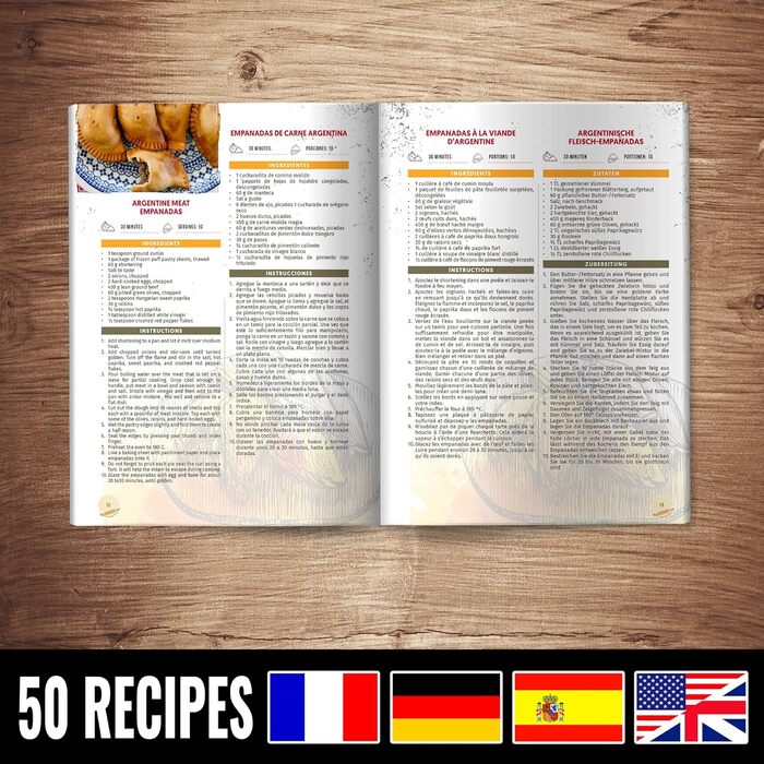 Форми для тортильяди 15,5 см 7 предметів Tortillada