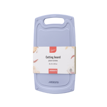 ARDESTO Gemini Кухонная Доска, 33x20x0.85см, Пластик, Серый