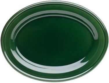 Блюдо сервірувальне овальне 28 см, оливково-зелений Emile Henry