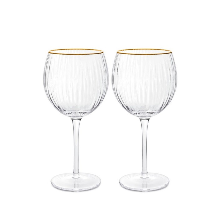 Набір з 2-х бокалів Fissman для джина з тоніком 730 мл скло (19080)