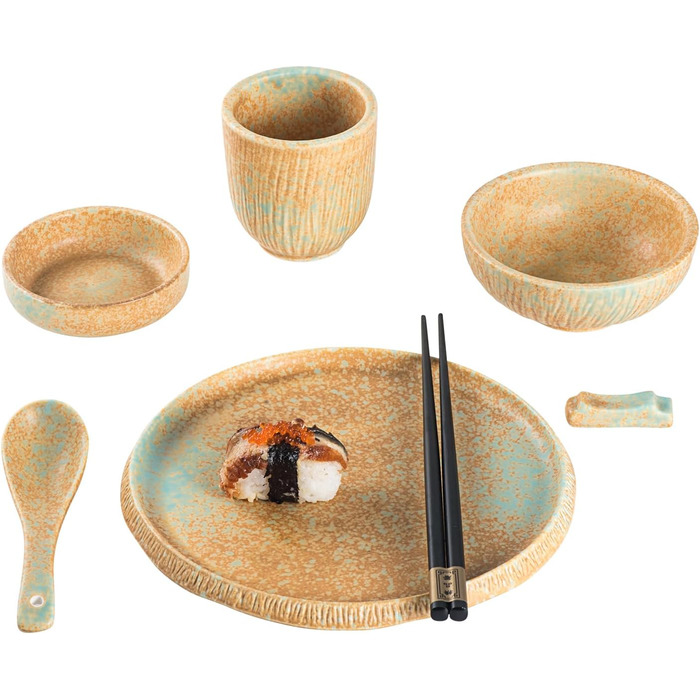 Набір посуду для суші 7 предметів Henten Home