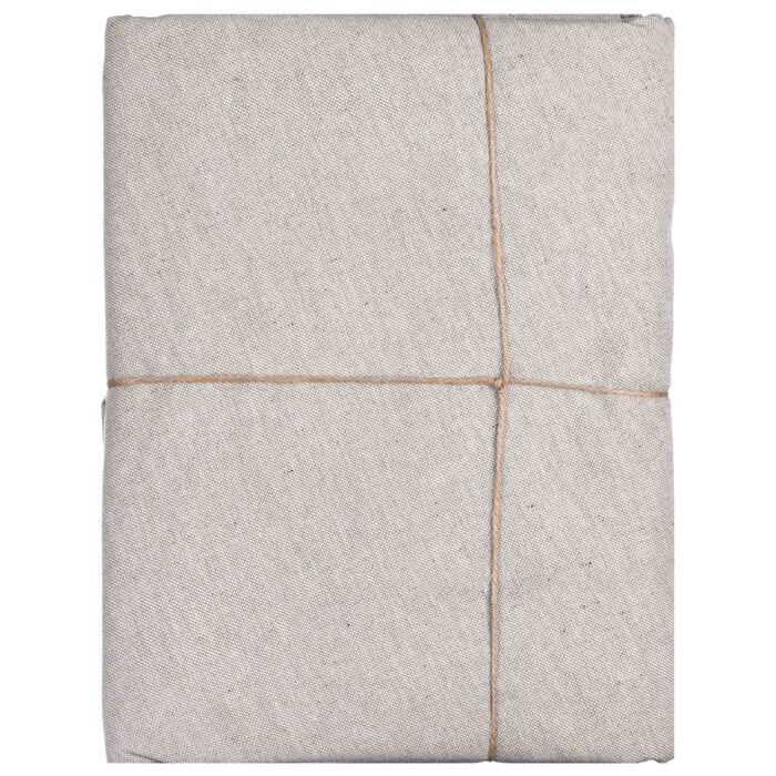 ARDESTO Скатерть Oliver, 136х180см, 100% хлопок, серый светлый