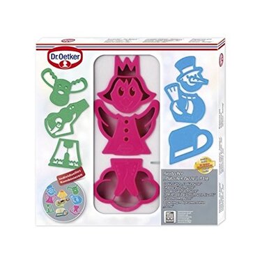 Набір формочок для печива Пазл 9 шт Dr. Oetker