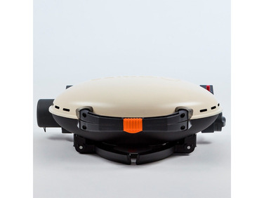 КОМПЛЕКТ Портативний переносний газовий гриль O-GRILL 500, кремовий + шланг в подарунок! Код: 013368