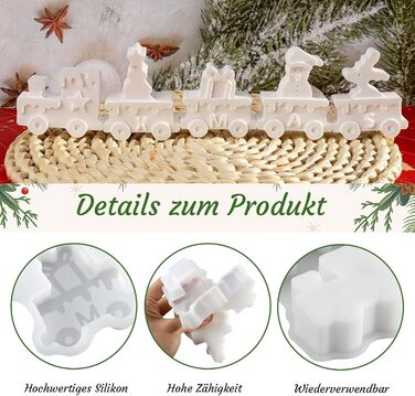 И силіконова форма ялинка ялинка форми для лиття силіконова гіпсова форма для лиття свічок форми для лиття різдвяні силіконові форми ялинка своїми руками (W), 3 шт.