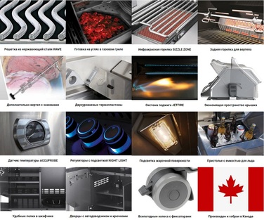 Газовый гриль Prestige PRO P-500 Napoleon PRO500RSIBPSS Код: 004564