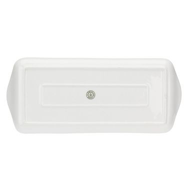 Блюдо сервировочное прямоугольное La Porcellana Bianca COLTIVIA, фарфор, 35 х 15 см