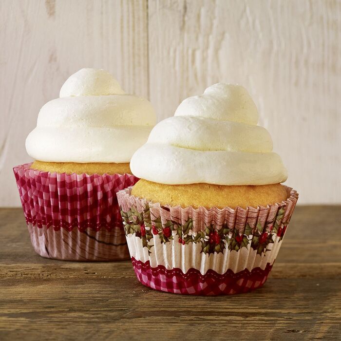 Набір форм для випічки капкейков, 48 шт, 7 см, Winter-Poesie RBV Birkmann