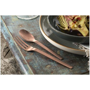 Набор столовых приборов на 12 персон, 60 предметов, розовое золото Minimale Zwilling