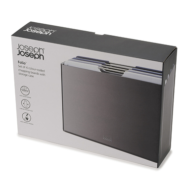 Набір обробних дощок, 7,5 х 22,2 х 32 см, графіт Folio Regular Joseph Joseph