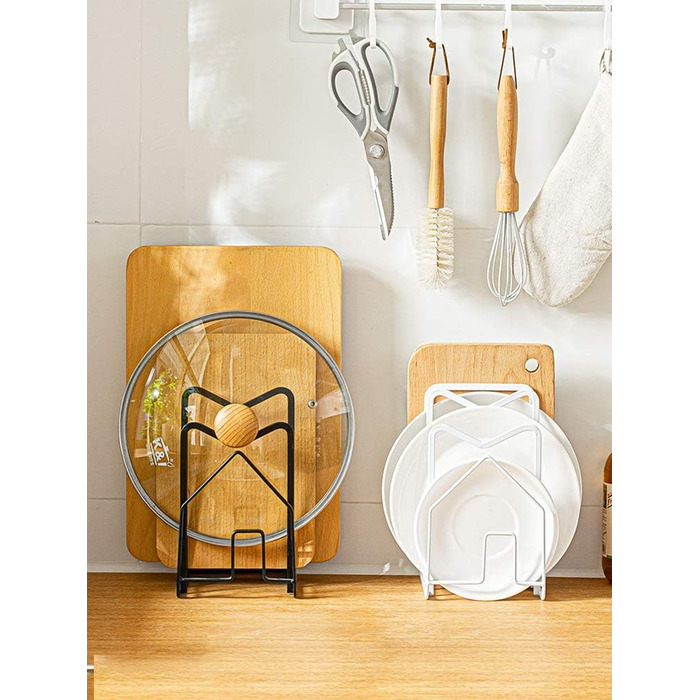 Підставка для обробних дощок 12,5x14,5x21,5 см, чорний LINFIDITE