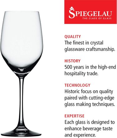 Набір для келихів червоного вина 0,42 л, 4 предмети, Vino Grande Spiegelau