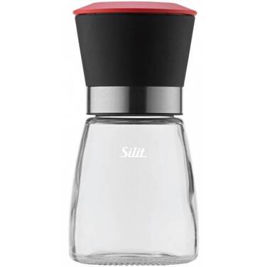 Млин для спецій без наповнення, чорно-червона 13,5 см Silit