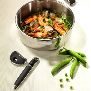 Ручка для посуды съемная 19 см, черная Zénith 3 Casteline Cristel