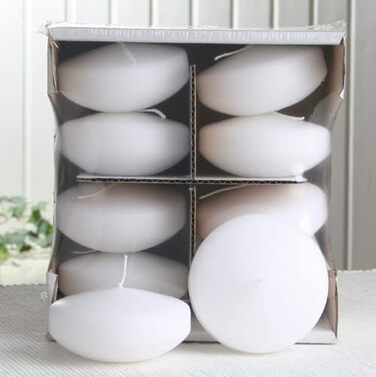 Плаваючі свічки, час горіння 8 годин, 8 шт. CandleCorner