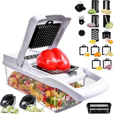 Овочерізка з контейнером 1,2 л білий SGAONSN