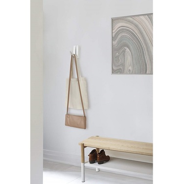 Кронштейн для вішалок складаний flip valet, білий Umbra