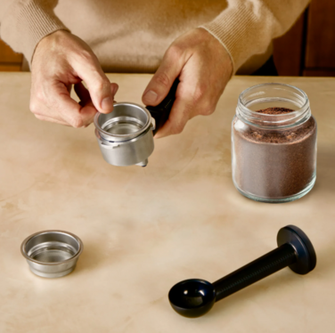 Кофеварка эспрессо Krups XP381810 OPIO BLK (7076115)