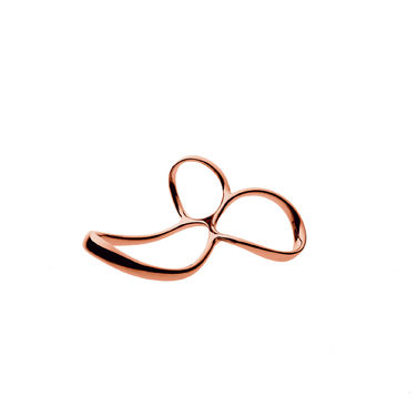 Міра для спагетті 3,5x7x9 см золотисто-рожева Voile Alessi