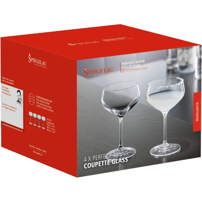 Набір келихів для коктейлів 235 мл, 4 предмети, Perfect Serve Spiegelau