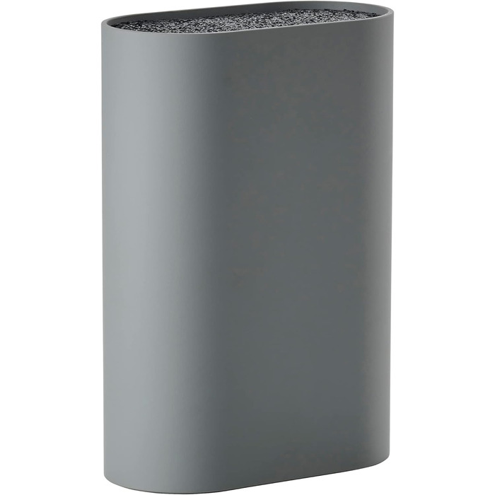 Одиночний блок ножів без ножа, 17 x 9 см, Висота 24 см, Чорний (Холодний сірий) Zone Denmark