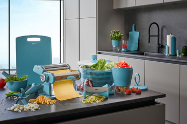 Обробна дошка, блакитна 31,0 х 21,5 см Gefu