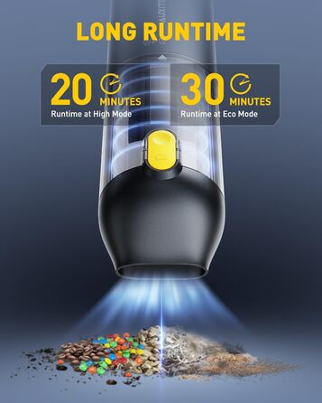 Портативный пылесос с функцией выдувания и всасывания AUXITO