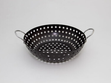 GIPFEL Сковорода-вок антипригарная для приготовления блюд на углях, 28 см. Материал: углеродистая сталь. Покрытие: Xynflon 2204 GIPFEL