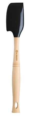 Лопатка-скребок силиконовая, черный Le Creuset