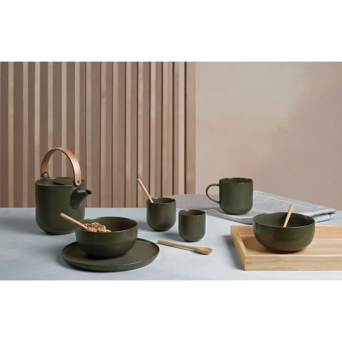 Чашка 0,4 л темно-зеленая Coppa Nori ASA-Selection