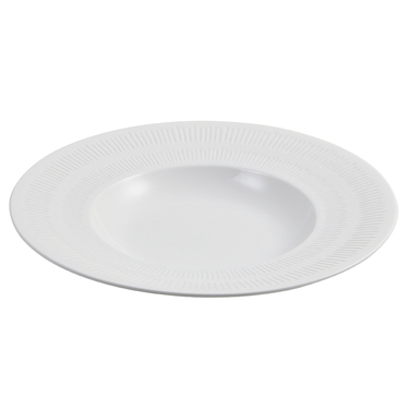 Тарелка для пасты 24 см, Incise Porcelain Solara, GenWare