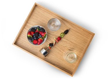 Піднос з дуба 49 x 35 x 6,3 см Continenta