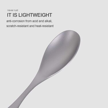 Титанові столові прилади для кемпінгу Boundless Voyage