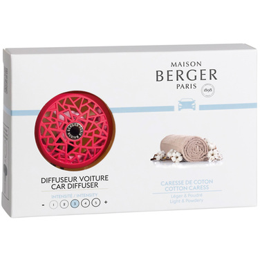 Диффузор для автомобиля Maison Berger Paris с ароматом COTTON CARESS
