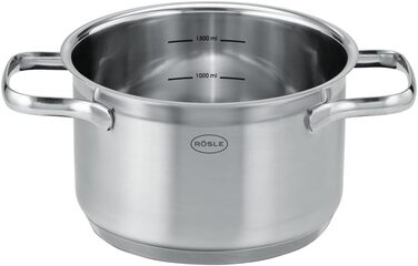 Набір каструль з кришками, 4 предмети Pureelements Rosle