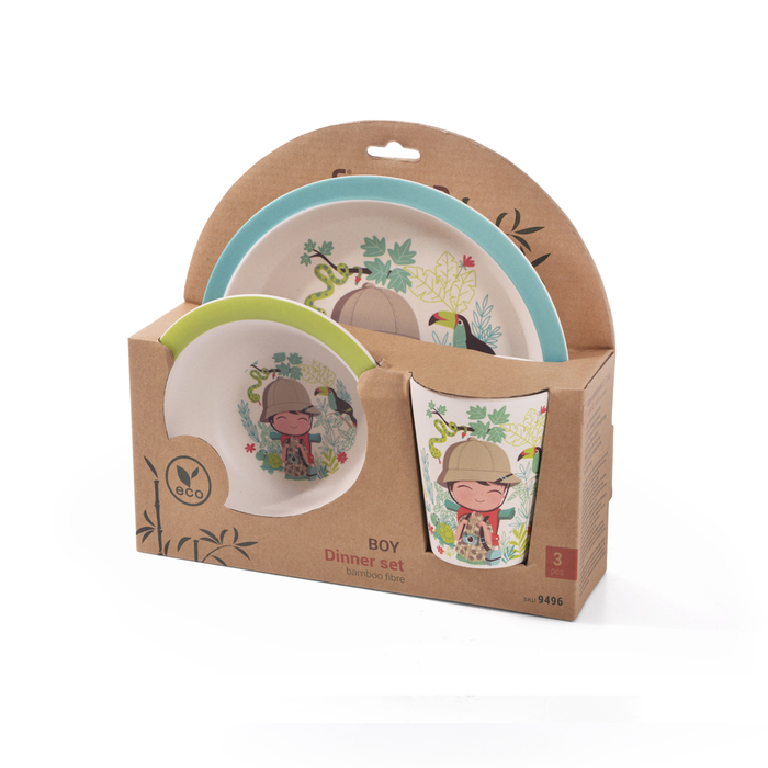 Дитячий набір Fissman 'ХЛОПЧИК' 3 пр. (9496)