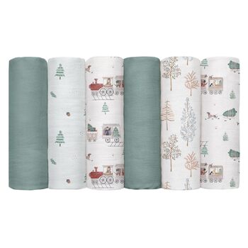 Набір із 6 рушників для дітей 70 х 70 см GLLQUEN BABY