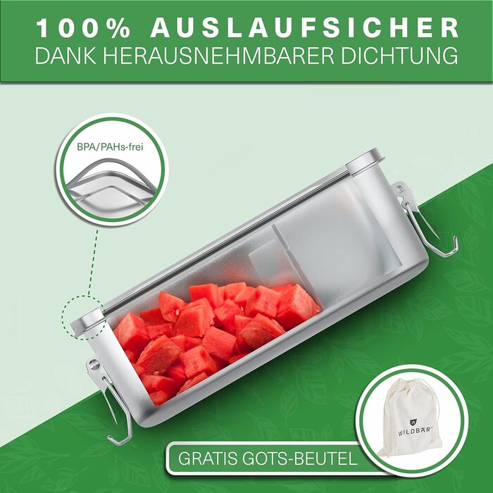 Ланч-бокс металевий 1400 мл WILDBÄR