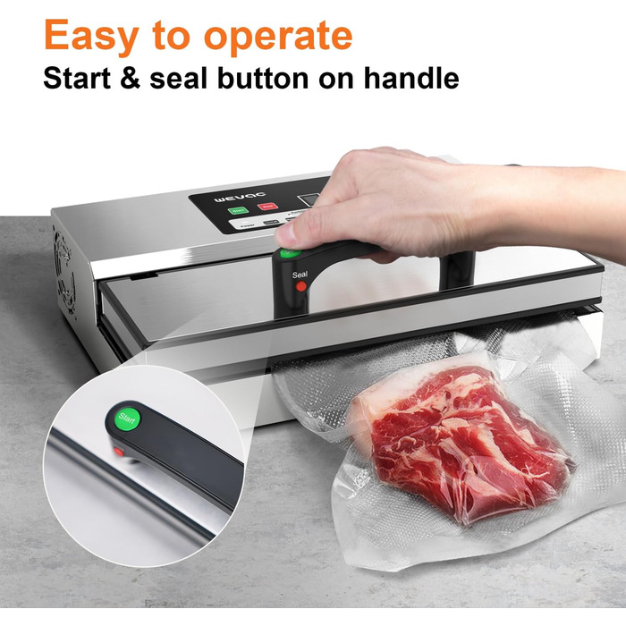 Вакуумний пакувальник з нержавіючої сталі 16 л/хв Wevac