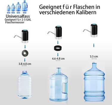 Диспенсер для води 4 Вт чорно-білий KAVAVO