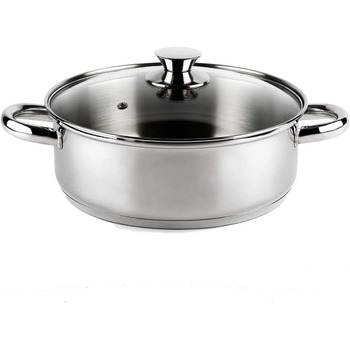 Кастрюля 2 л со стеклянной крышкой 18 см CI18 Vier